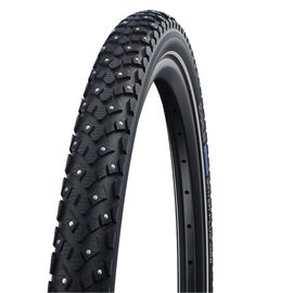 Велопокрышка Schwalbe MARATHON WINTER PLUS, 26x2.15 (55-559), TwinSkin, B/B+RT, антипрокол, 05-11159241, изображение  - НаВелосипеде.рф