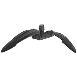 Крыло M-WAVE MUD MAX QR.F III 26"-29", переднее, ширина 85мм, адаптеры под трубу вилки Ø 16-35мм, черное, 5-38513, изображение  - НаВелосипеде.рф