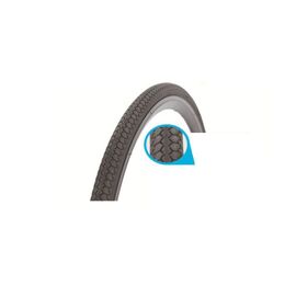 Покрышка TRIX, 24"х 1-3/8 (37-540), дорожная, для инвалидных колясок, черная, BL-717 BLACK, изображение  - НаВелосипеде.рф