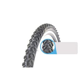 Покрышка велосипедная TRIX, 24"х 2.125 (57-507), 705, горная, высокая, черная, TY-TX-705-BL , изображение  - НаВелосипеде.рф
