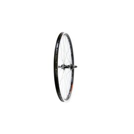Колесо TRIX, 24", задний, алюм., дв., 36H, фрез., 507х19,4/25х21,4мм, A/V, анод., черный, D23-24-black-12721, изображение  - НаВелосипеде.рф