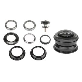 Рулевая колонка NECO, 1-1/8, безрезьбовая, полуинтегрированная,  ZS 44/28.6  ZS 55/39,8, SC-N-H159-0-BK, изображение  - НаВелосипеде.рф
