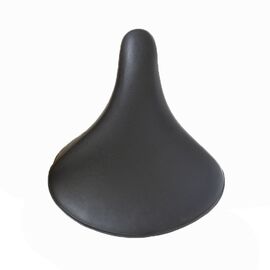 Седло TRIX комфорт 240x205 мм, пружинное, черное, SD-TX-015-0-BK, изображение  - НаВелосипеде.рф