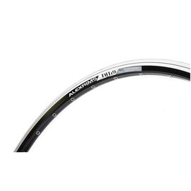 Колесо переднее  26" ALEXRIMS ал. дв. пистон. черн., втулка: NOVATEC ал. ДИСК  эксц. промподш. черн., черн. спица, 10843, изображение  - НаВелосипеде.рф