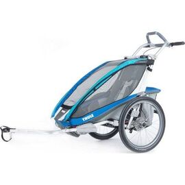 Велоприцеп / коляска THULE CX1 / Си-Икс 1+(вело сцепка) синий 10101323, изображение  - НаВелосипеде.рф
