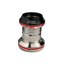 Рулевая колонка PRO FR-11, картридж, хром, 1-1/8" заглушка, PR302705, изображение  - НаВелосипеде.рф