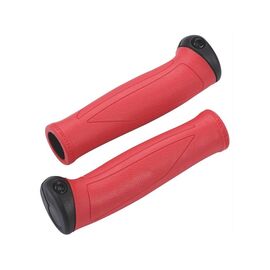Грипсы велосипедные BBB SlimFix, 135mm, резиновые, красные, BHG-72, изображение  - НаВелосипеде.рф