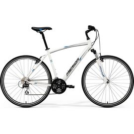 Дорожный велосипед Merida Crossway 20-V Lady 2017, Вариант УТ-00038844: Рама: 42cm (Рост: 155 - 165 cm), Цвет: белый , изображение  - НаВелосипеде.рф