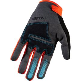 Велоперчатки Fox Ranger Glove Aqua, черно-синие, 2016, 10336-246-2X, Вариант УТ-00042681: Размер: XXL (206-212 мм), изображение  - НаВелосипеде.рф