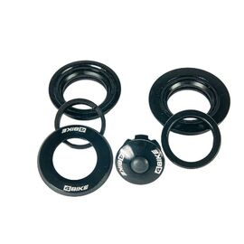 Рулевая колонка 4BIKE GH-183, полуинтегрированная, на насыпных подшипниках, черный, ARV-GH183, изображение  - НаВелосипеде.рф
