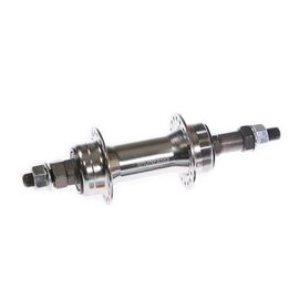 Колесо заднее TRIX, 26", алюминиевое, V-br, под трещотку, серебристое, YKL11-26-silver-4173, изображение  - НаВелосипеде.рф
