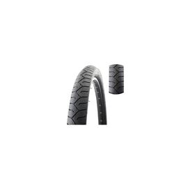 Покрышка велосипедная TRIX, 26"х 3.0, полуслик, черная, TYTX-1077 BLACK, изображение  - НаВелосипеде.рф