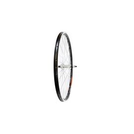 Колесо заднее TRIX 20" алюминиевый, двойной, 36H, фрезерованный, 406х19,4/25х21,4мм, A/V, анодированный, черный, 11264, изображение  - НаВелосипеде.рф