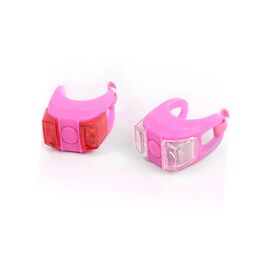 Фонари велосипедные декорные, Vinca Sport  princess Kate, 2 диода белых, 2 диода красных,VL 215, изображение  - НаВелосипеде.рф