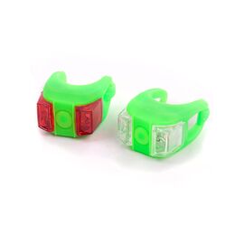 Фонари велосипедные декорные, Vinca Sport military, 3 режима, 2 диода белых, 2 красных,VL 215, изображение  - НаВелосипеде.рф