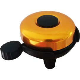 Звонок Vinca Sport d52мм, золотой металлик, YL 02 gold, изображение  - НаВелосипеде.рф