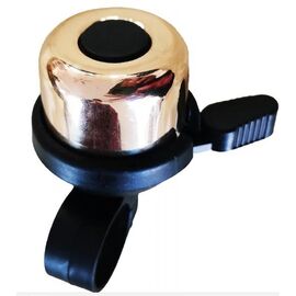 Звонок велосипедный Vinca Sport d35мм, блестящий золотистый, YL 11 gold copper, изображение  - НаВелосипеде.рф