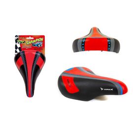 Седло TRIX Champion детское, 230х145 мм, SD-TX-CHAMPION-0-0, изображение  - НаВелосипеде.рф