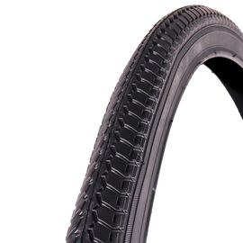 Покрышка велосипедная Vinca Sport 700*35С, черная, полуслик, C 8321 700*35C black, изображение  - НаВелосипеде.рф