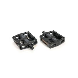Велопедали TRIX, PLATFORM, пластиковые, с шипами, черные, PD-TX-855-9x16-BK , изображение  - НаВелосипеде.рф