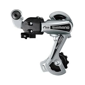 Переключатель велосипедный задний Shimano Tourney, TY21-B, GS, 6 скоростей, крепление на болт, RD-SH-TY21B-GSDS-0, изображение  - НаВелосипеде.рф