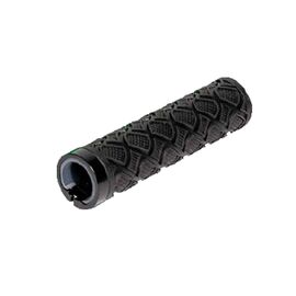 Грипсы велосипедные Vinca Sport, 130 мм, 1 грипстоп, резиновые, чёрные, SZ-078A, изображение  - НаВелосипеде.рф