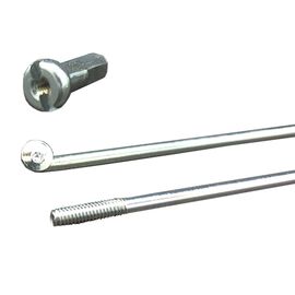 Спицы велосипедные TBS, 14GX260 мм, с ниппелем NIPPLE L:1/2, C/14GX260, изображение  - НаВелосипеде.рф