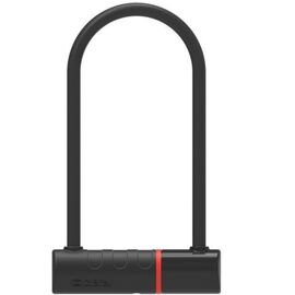 Замок U-образный ZEFAL K-TRAZ U17 Cable,  на ключе, черный, изображение  - НаВелосипеде.рф