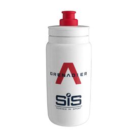 Фляга велосипедная Elite Fly INEOS GRENADIERS, 550 мл, белый, EL01604754, изображение  - НаВелосипеде.рф
