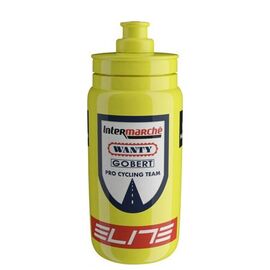 Фляга велосипедная Elite Fly INTERMARCHE WANTY GOBERT 2022, 550 мл, зеленый,EL01604760, изображение  - НаВелосипеде.рф