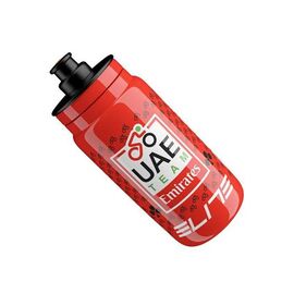 Фляга велосипедная Elite Fly UAE TEAM EMIRATES 2022, 550 мл, красный, EL01604762, изображение  - НаВелосипеде.рф