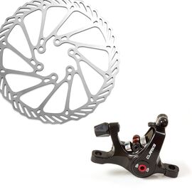 Тормозной набор CLARK`S, CMD-22FM, передний, двухпоршневой (ROAD/CYCLO-CROSS, комплект, Flat mount fit, 3-630-1, изображение  - НаВелосипеде.рф