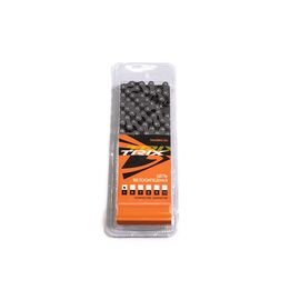 Цепь TRIX для 1 скорости, 1/2"х1/8", 112 звеньев, пин 8.9мм, с замком, серая, CH-TX-410-G, изображение  - НаВелосипеде.рф