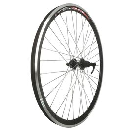 Колесо велосипедное VELOOLIMP 28", заднее, под кассету 8-10 скоростей, с экцентриком, черный, ZVO21269, изображение  - НаВелосипеде.рф