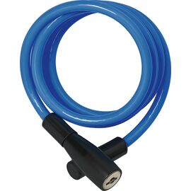 Велосипедный замок ABUS 3506K/120см, тросовый, 6мм, на ключ, класс защиты 1/15, 206гр, голубой, 05-0040770, изображение  - НаВелосипеде.рф