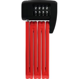 Велозамок ABUS Bordo Combo Lite Mini 6055C/60см RD, складной, кодовый,  класс защиты 7/15, 460гр красный, 05-0062106, изображение  - НаВелосипеде.рф