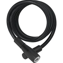 Велосипедный замок ABUS 3506K/180см BK, тросовый, 6мм, ключ, класс защиты 1/15, 206гр, черный, 05-0040771, изображение  - НаВелосипеде.рф