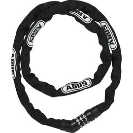 Велозамок ABUS Steel-O-Chain 4804C/110см BK, цепь, 4мм, кодовый, класс защиты 3/15, 480гр, черный, 05-0072482, изображение  - НаВелосипеде.рф