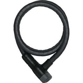 Велосипедный замок ABUS Microflex 6615K/120см, тросовый, 15мм, на ключ, класс защиты 5/15, 700гр черный, 05-0013412, изображение  - НаВелосипеде.рф