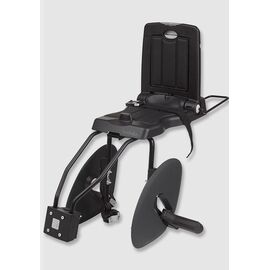 Велокресло детское BOBIKE Junior classic Plus, заднее, для крепления на раму, black, 8010500005, изображение  - НаВелосипеде.рф