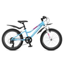 Детский велосипед Schwinn Cimarron 20" 2022, Вариант УТ-00300128: Возраст: 6-9 лет (Рост: 115-135 см), Цвет: blue, изображение  - НаВелосипеде.рф