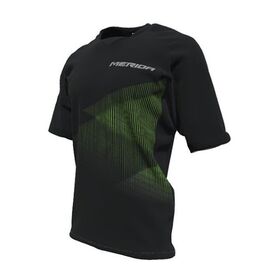Велоджерси Merida Enduro, короткий рукав, Black/Green, 3275STBLGRXXL, Вариант УТ-00300623: Размер: 3XL , изображение  - НаВелосипеде.рф