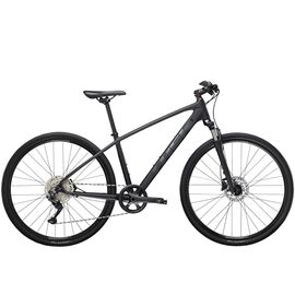Гибридный велосипед Trek Dual Sport 3 700C 2022, TR5260105, Вариант УТ-00301216: Рама: M (Рост: 165-175 см), Цвет: Trek Black, изображение  - НаВелосипеде.рф