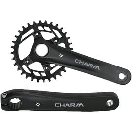 Система велосипедная PROWHEEL CHARM-FD04S-TT, 32T*175 mm, черный, CHARM-FD04S-TT-32T, изображение  - НаВелосипеде.рф