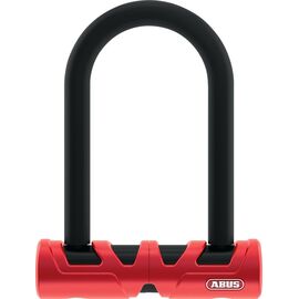 Велозамок Abus Ultimate 420/150HB140х80мм+USH  скоба, 17мм, на ключ, с кронштейном, класс защиты 12/15, красный, 05-0081, изображение  - НаВелосипеде.рф