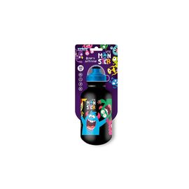 Велосипедная фляга TRIX Little Monster, детская, 500 мл, защитная крышка, LDPE, фиолетовая, BTTX501LM, изображение  - НаВелосипеде.рф
