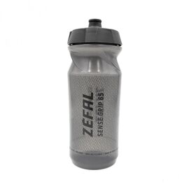 Фляга велосипедная ZEFAL SENSE GRIP 65, пластиковая, 650мл, серый/черный, 1534 , изображение  - НаВелосипеде.рф