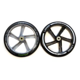 Колесо для самокатов TRIX, с подшипниками ABEC 7, 200 мм, черный, изображение  - НаВелосипеде.рф