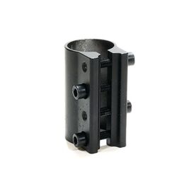 Хомут TRIX, для трюкового самоката, Ø32 мм, 4 болта, алюминий, черный, CL-004-BLACK, изображение  - НаВелосипеде.рф