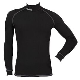 Термокофта Starks Warm Long Shirt, черная, 2022, LC0018, Вариант УТ-00319912: Размер S, изображение  - НаВелосипеде.рф